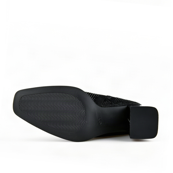 lady's boots textile black 0162983
