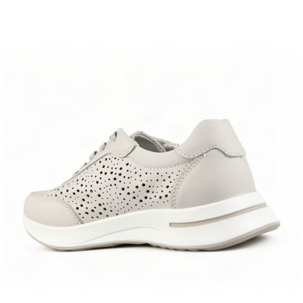 adidași damă piele naturală gri 0164122