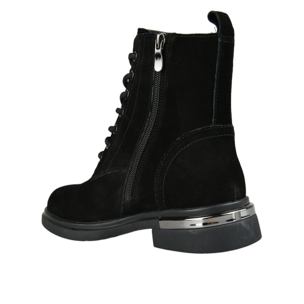 lady's boots genuin leather black 0162684
