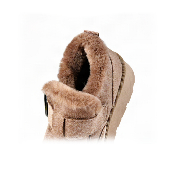 pantofi damă textil maro deschis 0162980