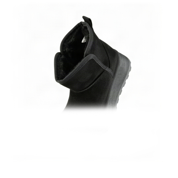 botine damă textil negru 0163241