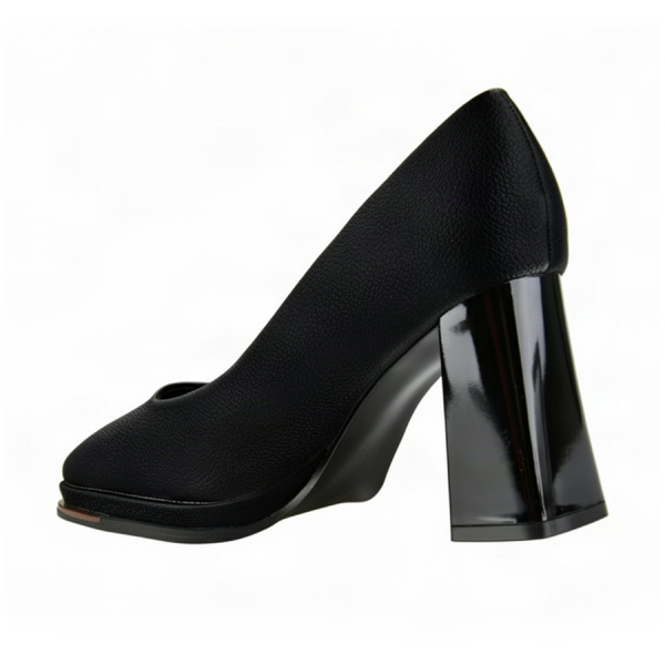 pantofi damă piele ecologică negru 0163050