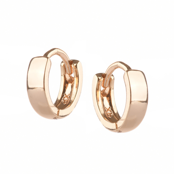 lady's earrings brass  0164754