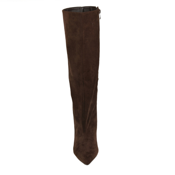 cizme damă textil maro 0163214