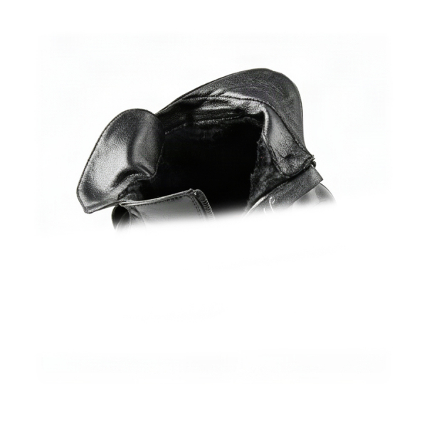 lady's boots synthetic leather black 0162807