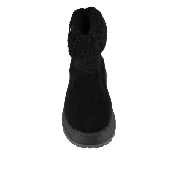 botine damă textil negru 0163246