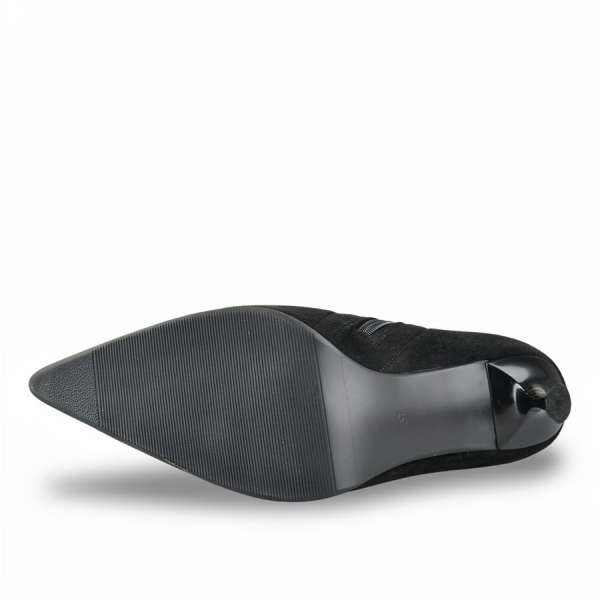 botine damă textil negru 0162066