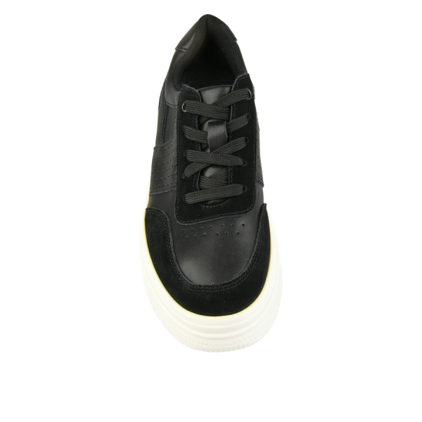 lady's shoes genuin leather black 0162042
