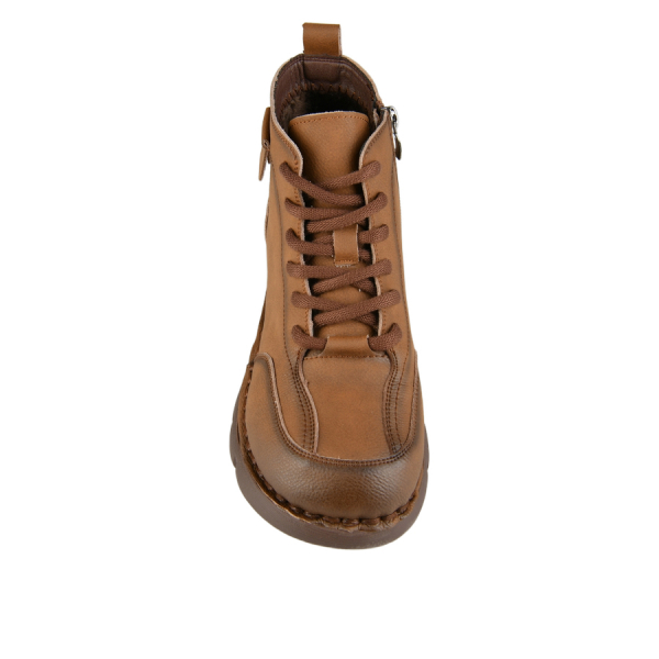 botine damă piele naturală maro 0162851