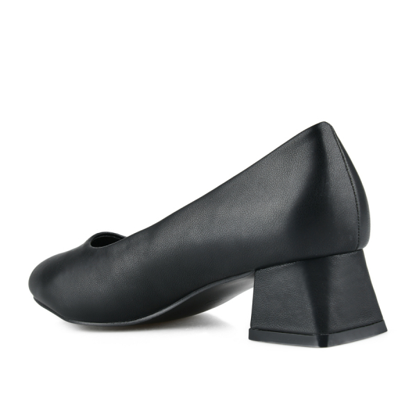 pantofi damă piele ecologică negru 0148976