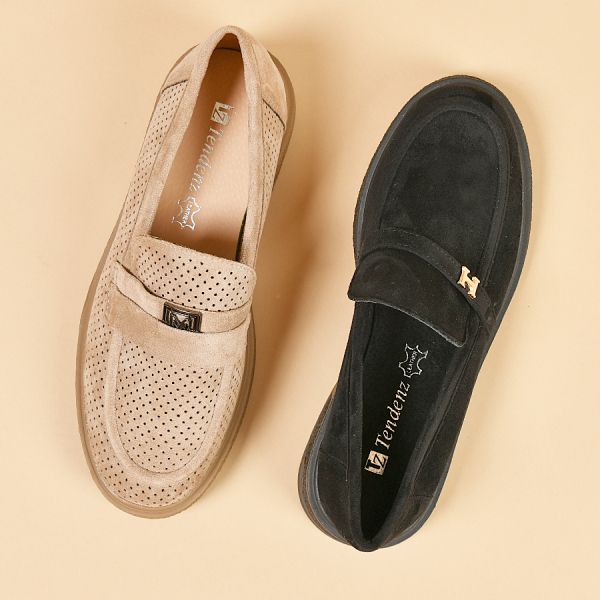 lady's shoes textiles black 0161046