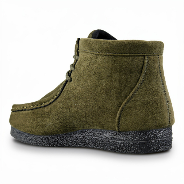 lady's boots textiles green 0162325