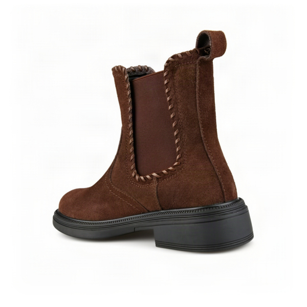botine damă piele naturală maro 0162674