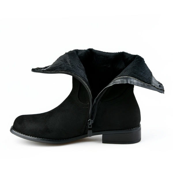 lady's boots textiles black 0162786