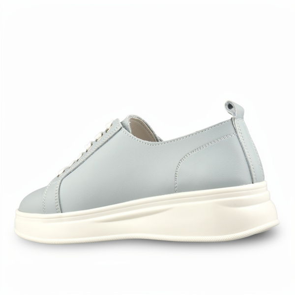 lady's shoes genuin leather blue 0162038