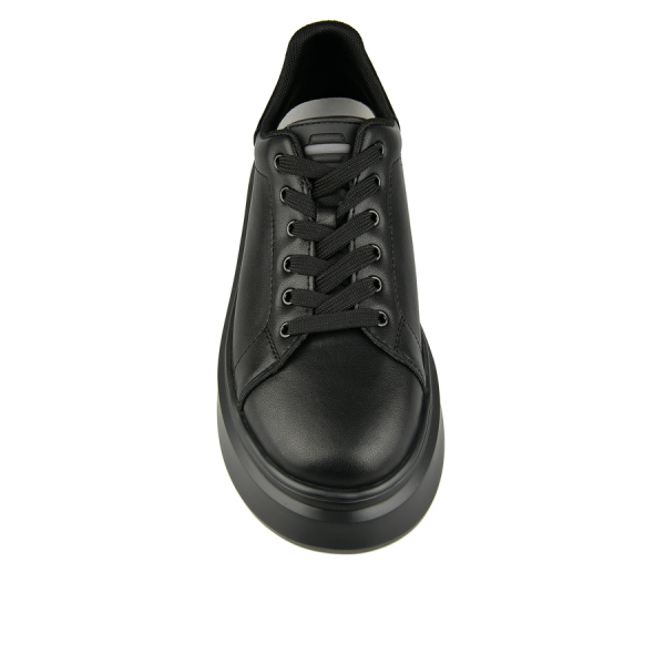 lady's shoes genuin leather black 0163348