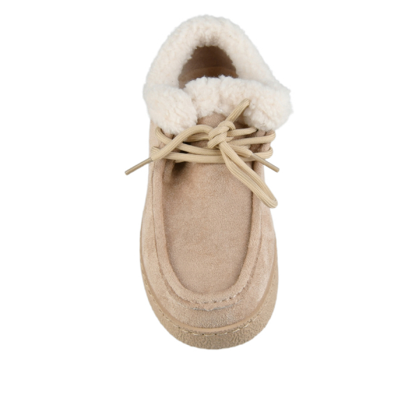 lady's shoes textiles beige 0162736