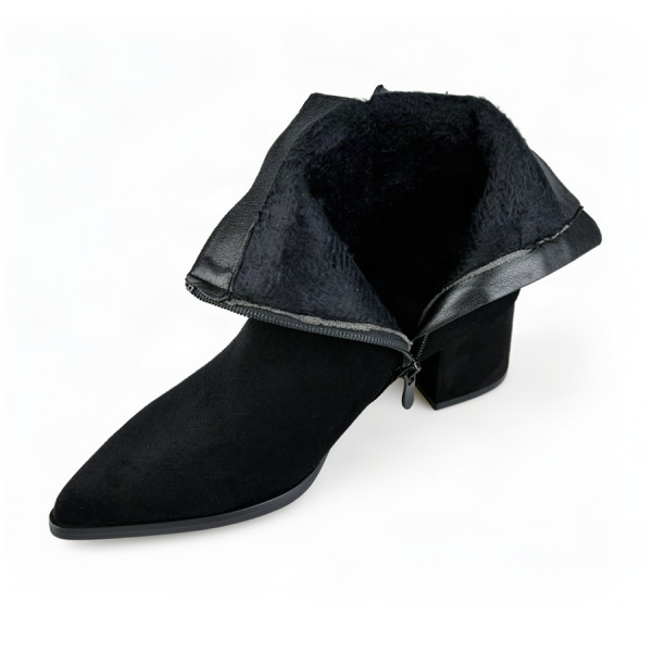 lady's boots textiles black 0162482