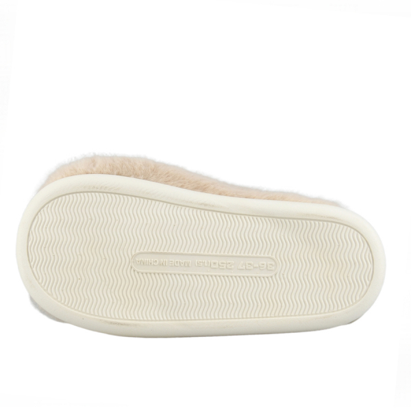 lady's slippers textiles beige 0162088