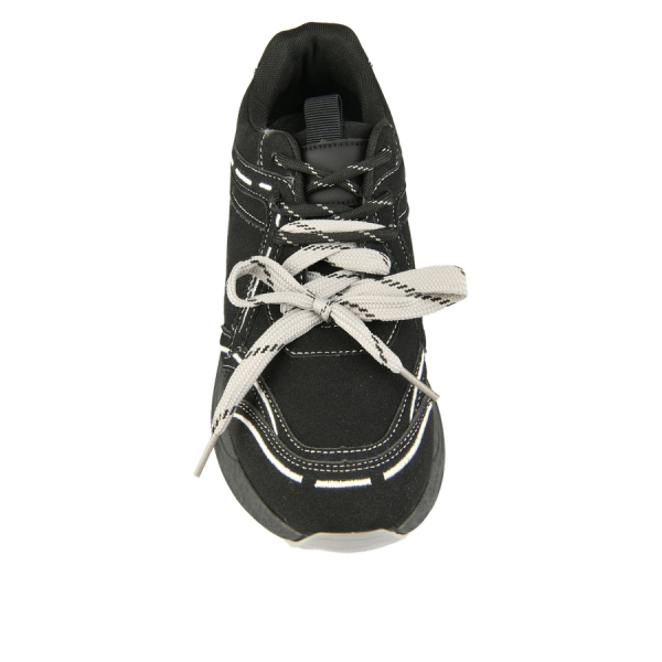 adidași damă textil negru 0162731