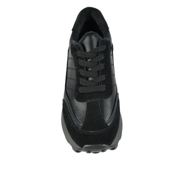 adidași damă piele naturală negru 0163338