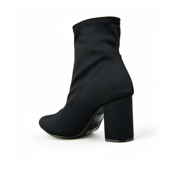 botine damă textil negru 0162842