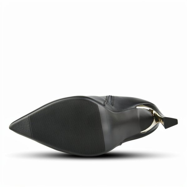 botine damă piele ecologică negru 0162053