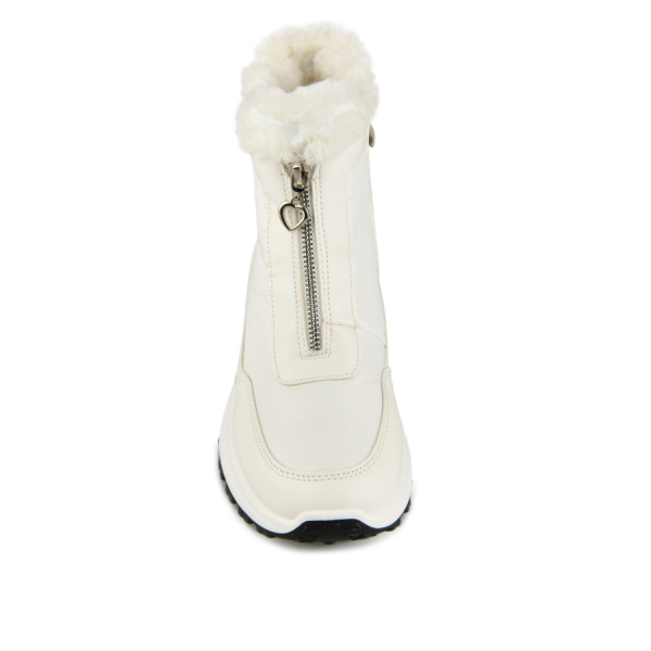 botine de zăpadă damă textil alb 0162639