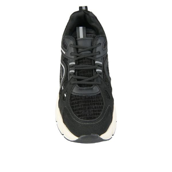 adidași damă piele ecologică/textil negru 0162726