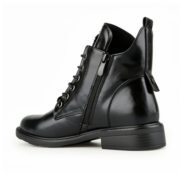 lady's boots synthetic leather black 0162820