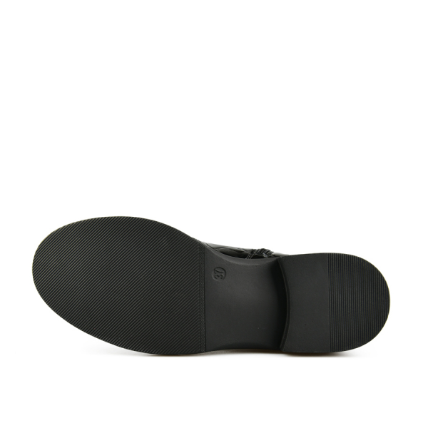 botine damă piele ecologică negru 0162929