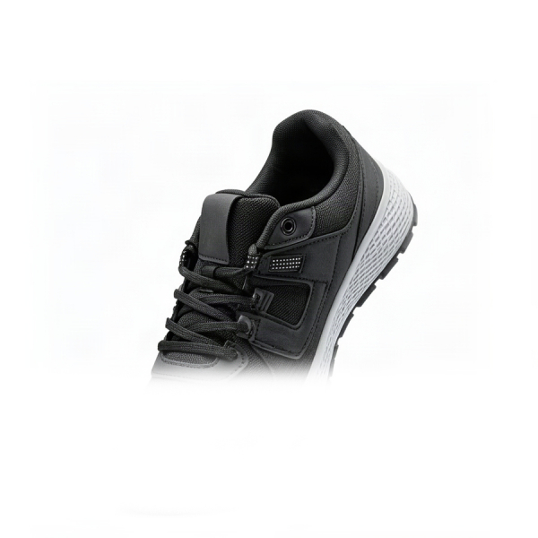 men's sneakers eco leather/textile black 0162617