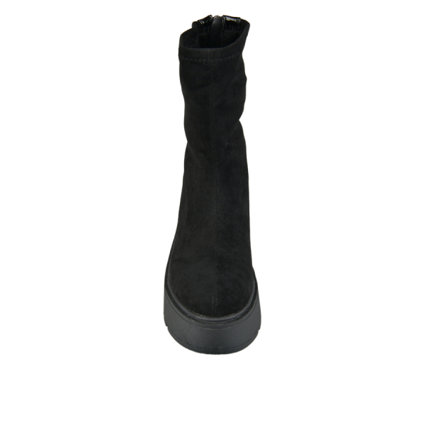 lady's boots textiles black 0162793