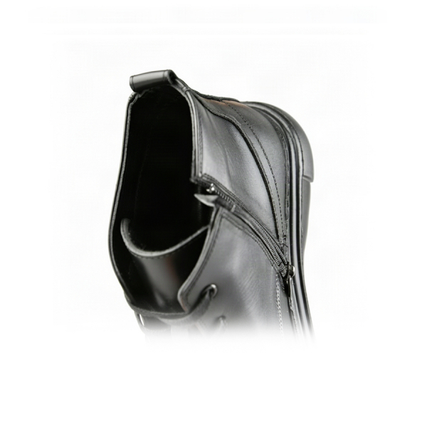 botine bărbați piele naturală negru 0164065