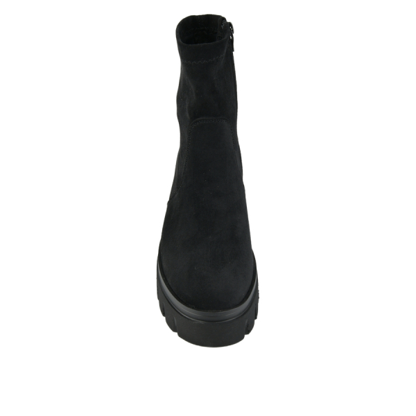 lady's boots textiles black 0162458