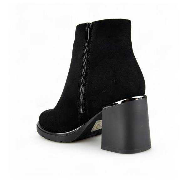 lady's boots textiles black 0162491