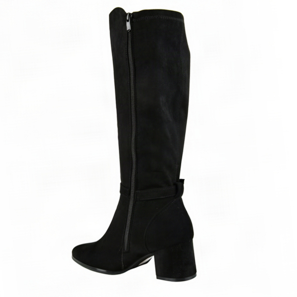 cizme damă textil negru 0162573