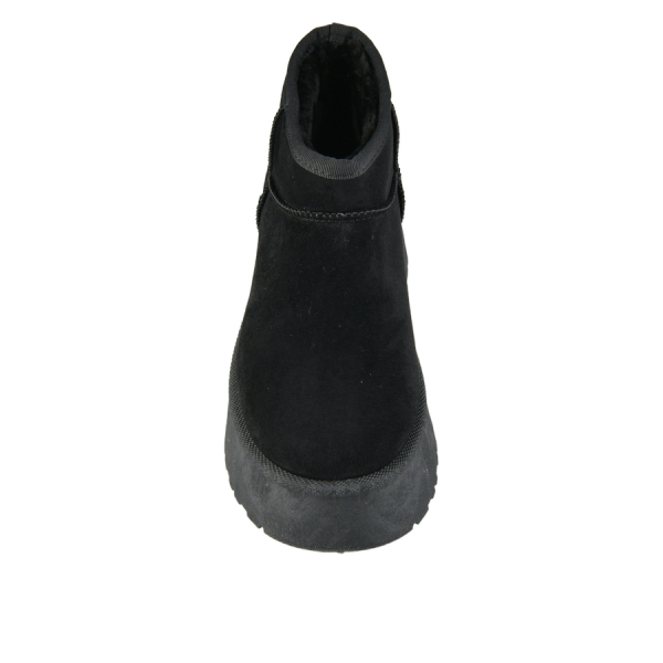 botine de zăpadă damă textil negru 0163353