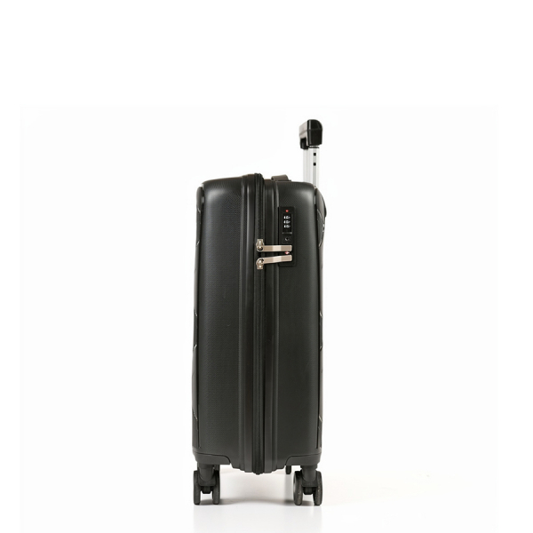 small suitcase polypropylene black 0161583