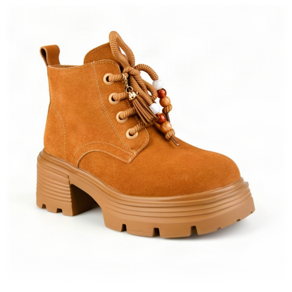 botine damă piele naturală maro 0162661