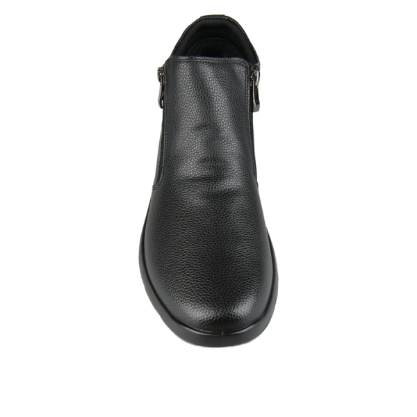 botine bărbați piele naturală negru 0162772
