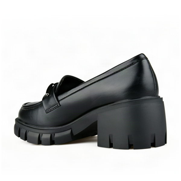 lady's shoes synthetic leather black 0164195