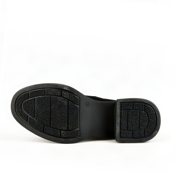 botine damă textil negru 0163396