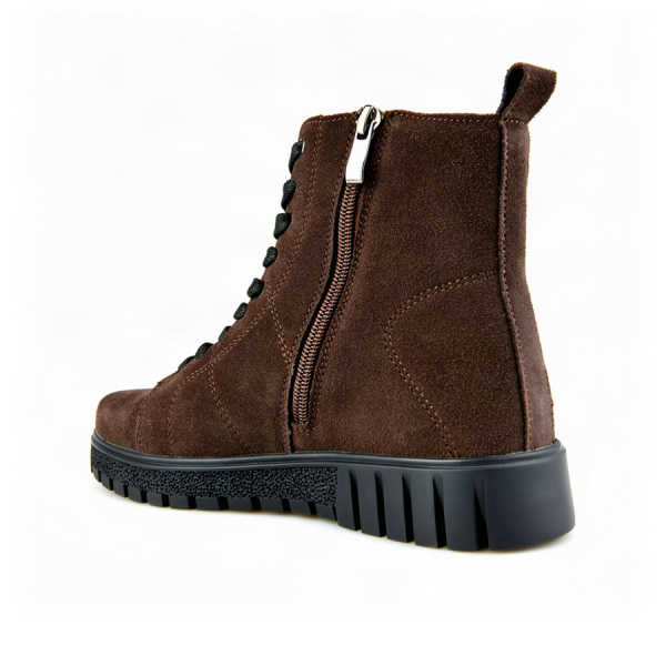 botine damă piele naturală maro 0163067