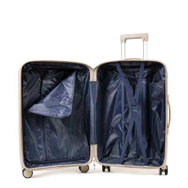 small suitcase polypropylene beige 0161421