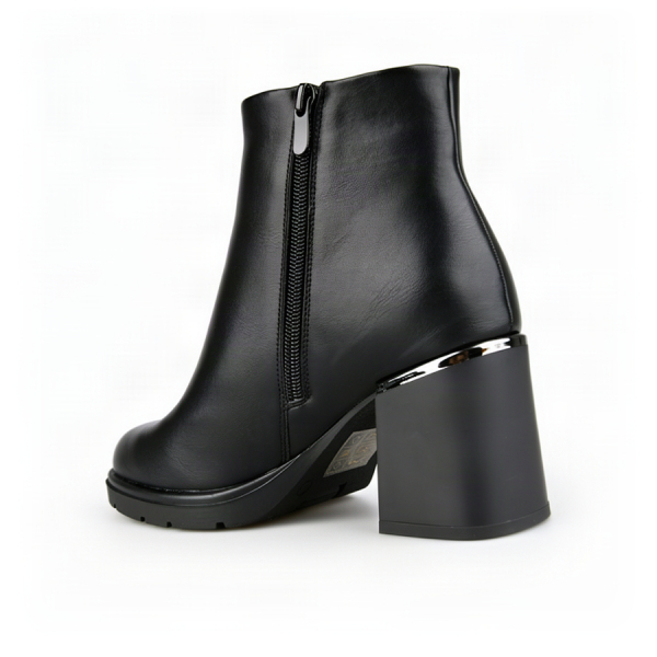 lady's boots synthetic leather black 0162525