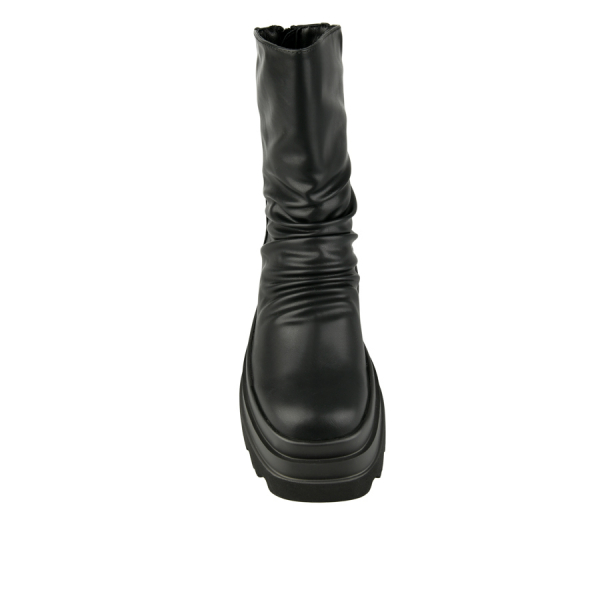 lady's boots synthetic leather black 0162029