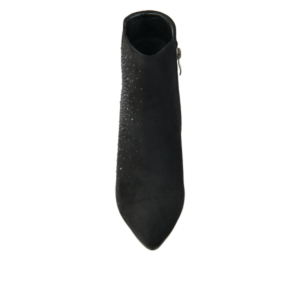 botine damă textil negru 0162069