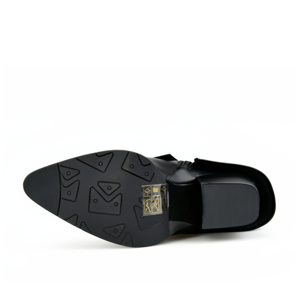 botine damă piele ecologică negru 0162827