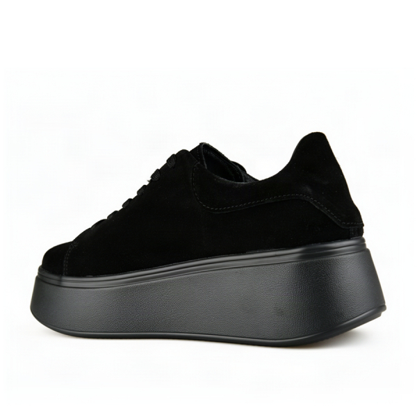 pantofi damă piele naturală negru 0163086
